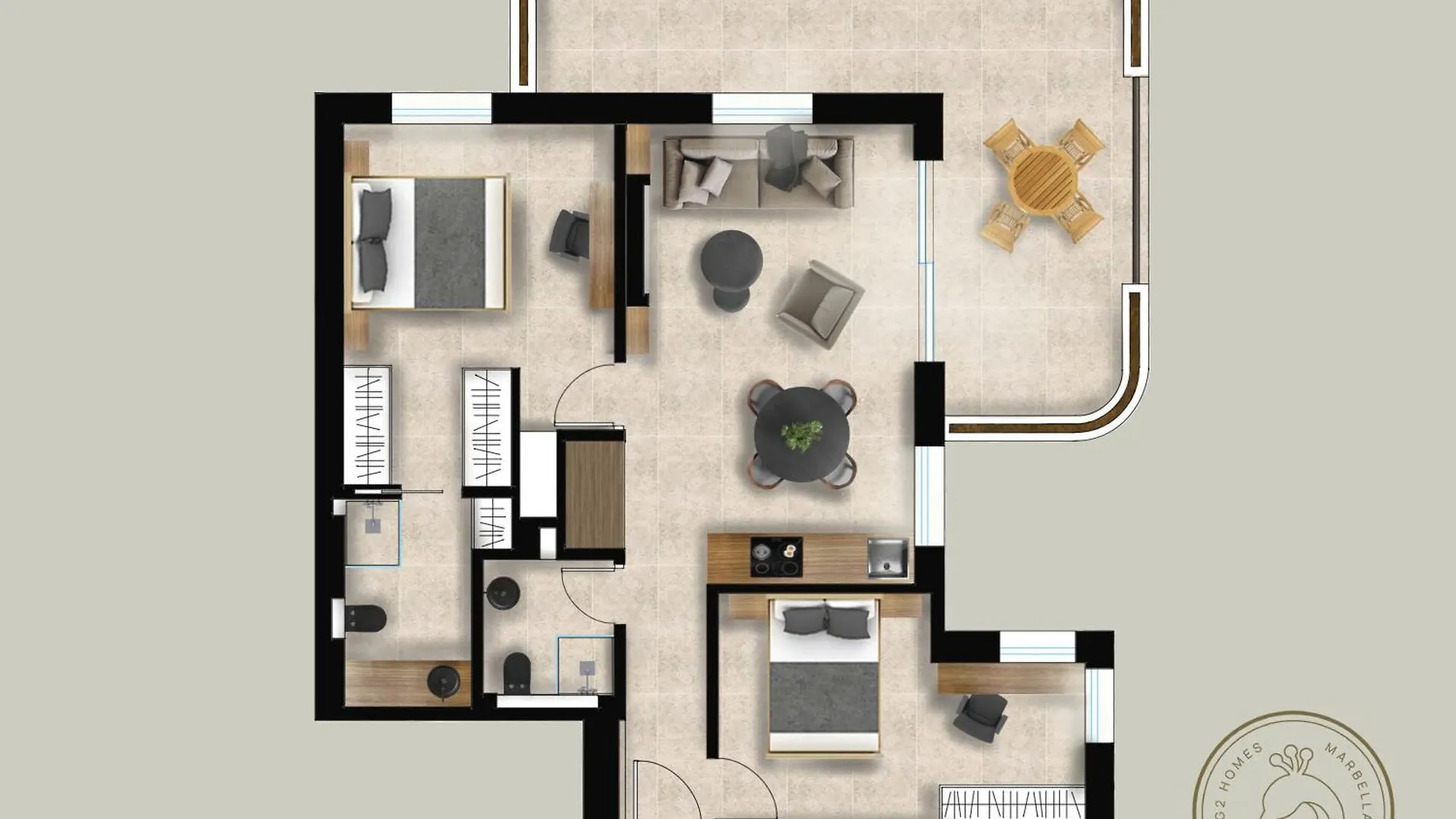 Appartamento The Clover Boutique Suite Banus Marbella
